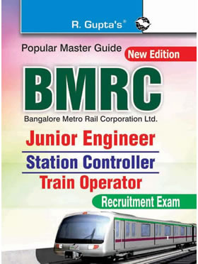 RGupta Ramesh BMRC: Train Operator/Junior Engineer/Station Controller Exam Guide English Medium